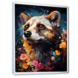 Yellow Dog floral meadows - Dog Home Decor Art