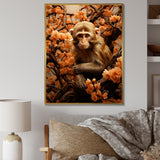 Brown Autumn Monkey Palette - Monkey Wall Decor