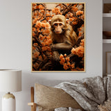 Brown Autumn Monkey Palette - Monkey Wall Decor