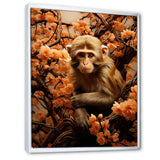 Brown Autumn Monkey Palette - Monkey Wall Decor