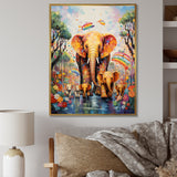 Yellow Animal Playground Nursery - Yellow Animal Nursery Wall Art
