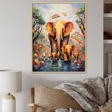 Yellow Animal Playground Nursery - Yellow Animal Nursery Wall Art