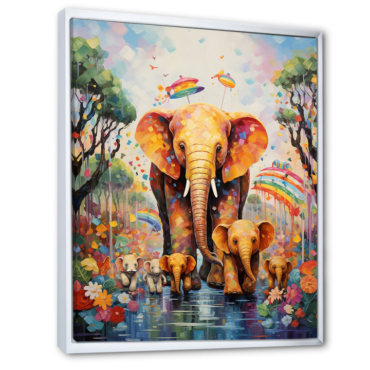 Yellow Animal Playground Nursery - Yellow Animal Nursery Wall Art