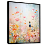 Whimsical Kids floral Haven II - Fantasy Canvas Wall Art