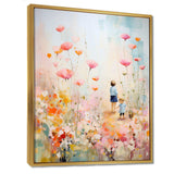 Whimsical Kids floral Haven II - Fantasy Canvas Wall Art