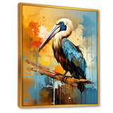 Feathered Pelican elegance - Pelican Wall Decor
