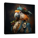 Pirates Parrot feathered buccaneer I - People Canvas Wall Art