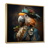 Pirates Parrot feathered buccaneer I - People Canvas Wall Art