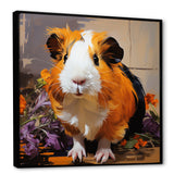 Pop Art Guinea Pig rodent - Rodent Home Decor Art