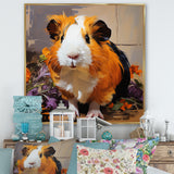 Pop Art Guinea Pig rodent - Rodent Home Decor Art