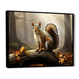 Photo of Squirrel in Autumn - Squirrel Home Decor Art
