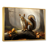 Photo of Squirrel in Autumn - Squirrel Home Decor Art