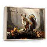 Photo of Squirrel in Autumn - Squirrel Home Decor Art