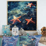 Yellow Oceanic starfish romance photo - Starfish Wall Art Prints