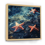 Yellow Oceanic starfish romance photo - Starfish Wall Art Prints