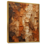 Brown tree bark Essence 2 - Landscapes Canvas Wall Art