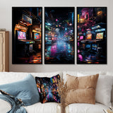 Neon Arcade video game dream - Multi-Panels