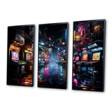 Neon Arcade video game dream - Multi-Panels