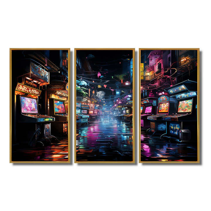 Neon Arcade video game dream - Multi-Panels