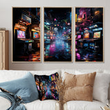 Neon Arcade video game dream - Multi-Panels