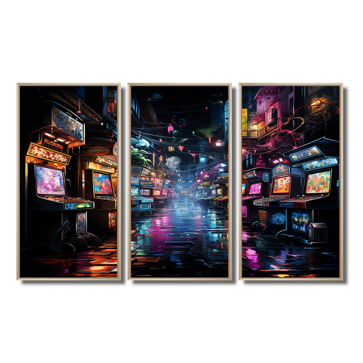 Neon Arcade video game dream - Multi-Panels