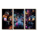 Neon Arcade video game dream - Multi-Panels