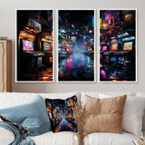 Neon Arcade video game dream - Multi-Panels