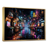 Neon Arcade video game dream - Fashion Canvas Wall Art