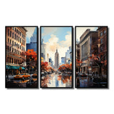 Autumn New York City breeze - Multi-Panels