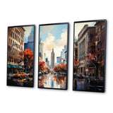 Autumn New York City breeze - Multi-Panels