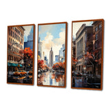 Autumn New York City breeze - Multi-Panels