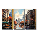 Autumn New York City breeze - Multi-Panels