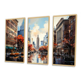 Autumn New York City breeze - Multi-Panels