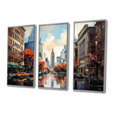 Autumn New York City breeze - Multi-Panels