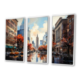 Autumn New York City breeze - Multi-Panels