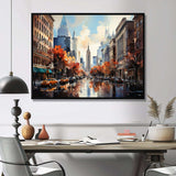 Autumn New York City breeze - Cityscapes Canvas Wall Art