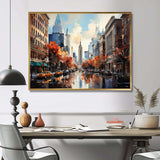 Autumn New York City breeze - Cityscapes Canvas Wall Art