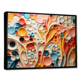 Colorful Abstract liquid art swirls III - Abstract Canvas Wall Art