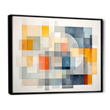 Multicolor cubes patterns IV - Abstract Canvas Wall Art