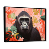 Vibrant Gorilla Portrait - Gorilla Wall Decor