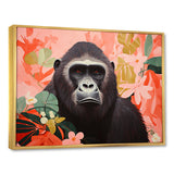 Vibrant Gorilla Portrait - Gorilla Wall Decor