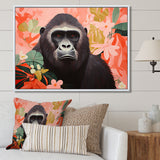 Vibrant Gorilla Portrait - Gorilla Wall Decor