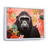 Vibrant Gorilla Portrait - Gorilla Wall Decor