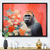 Vibrant Gorilla blooms - Gorilla Wall Art Prints