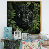 Shadow Panther camouflage - Panther Canvas Wall Art