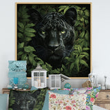Shadow Panther camouflage - Panther Canvas Wall Art