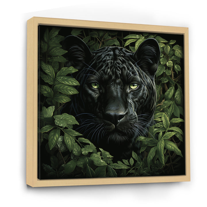 Shadow Panther camouflage - Panther Canvas Wall Art