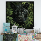 Shadow Panther camouflage - Panther Canvas Wall Art
