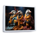 Relaxing penguins at the spa - Penguin Wall Decor