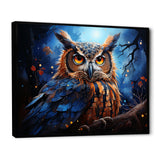 Mystic Owl in the moonlight - Owl Wall Art Prints